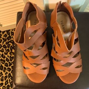 Torrid tan wedges